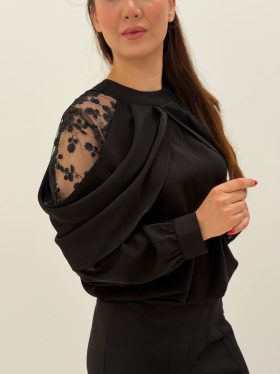 خرید شومیز مجلسی سرشانه دراپ قسطی