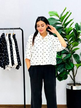 خرید وست زنانه خالدار قسطی